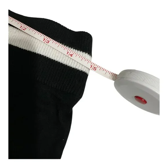 Michael Kors MK Lightweight Joggers Black/White Sweats Womens Size M/L NWT - Picture 7 of 8